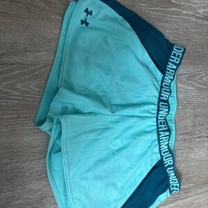 Light blue Under Armour shorts